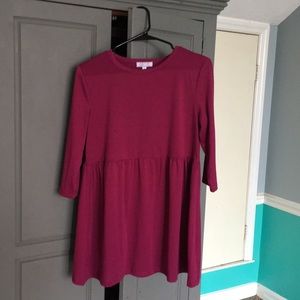Maroon/Purple Blouse.